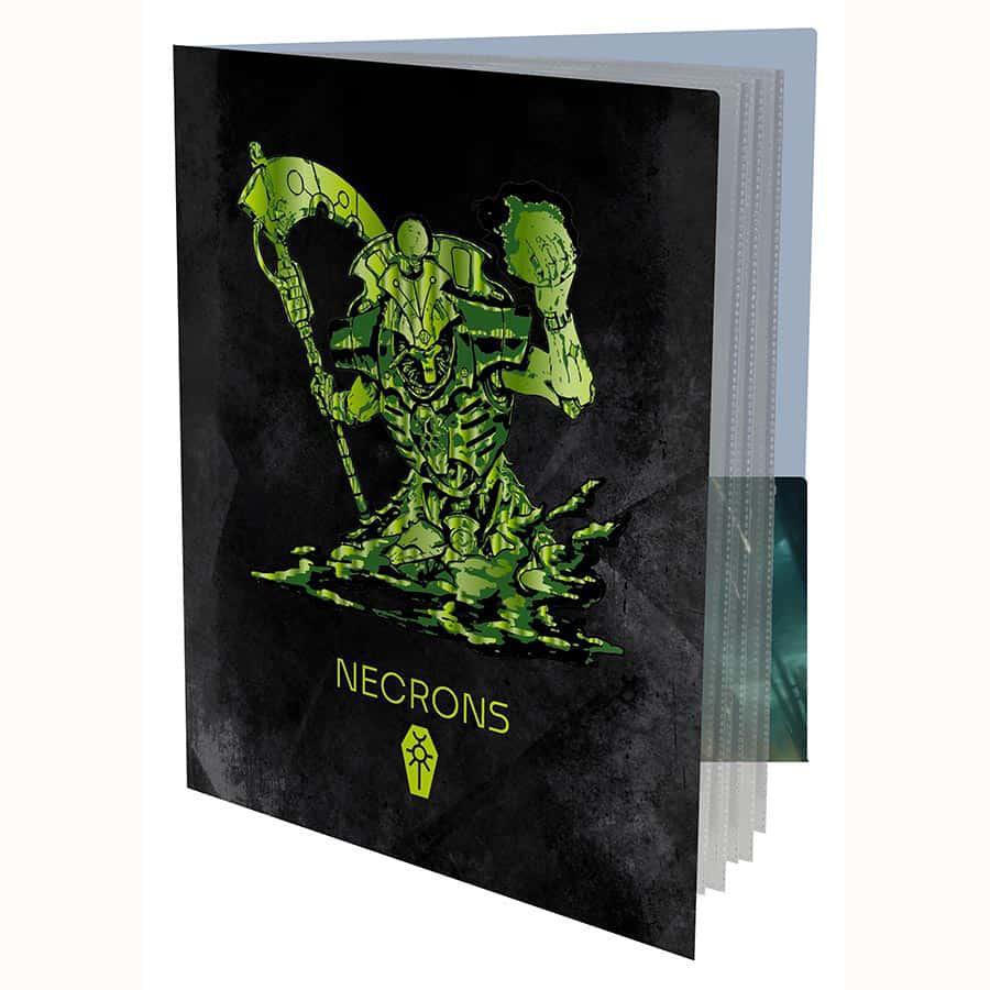 Ultra Pro: Warhammer 40,000 Datasheet and Index Card Folio - Necrons