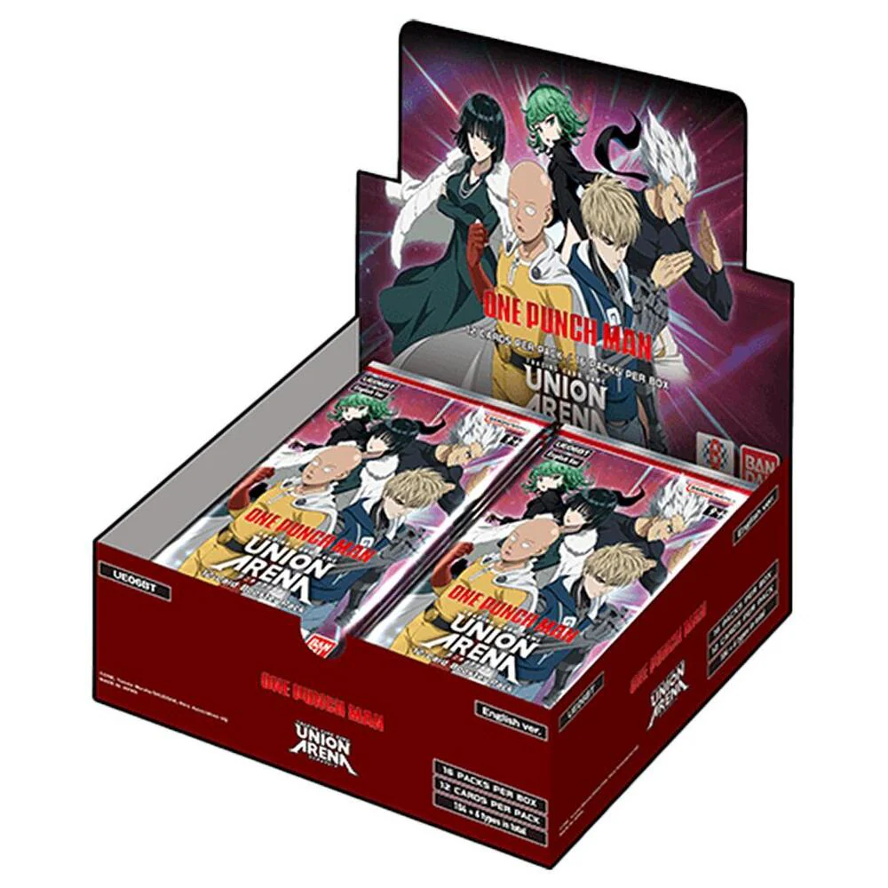 Union Arena Card Game: One Punch Man Booster Box [UE06BT] (16CT)