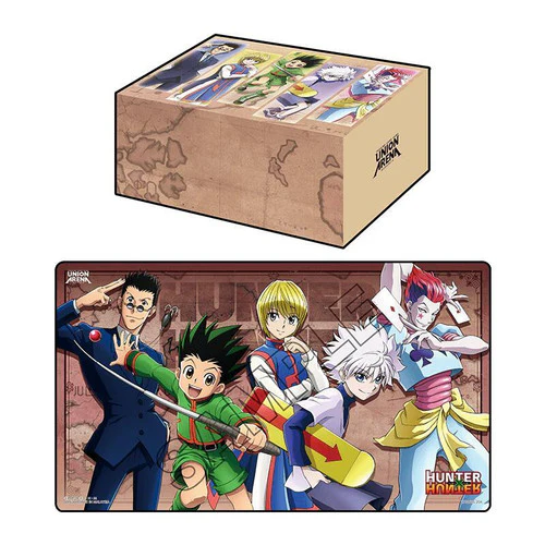 Union Arena Card Game: Playmat and Half Storage Box Set - Hunter X Hunter
