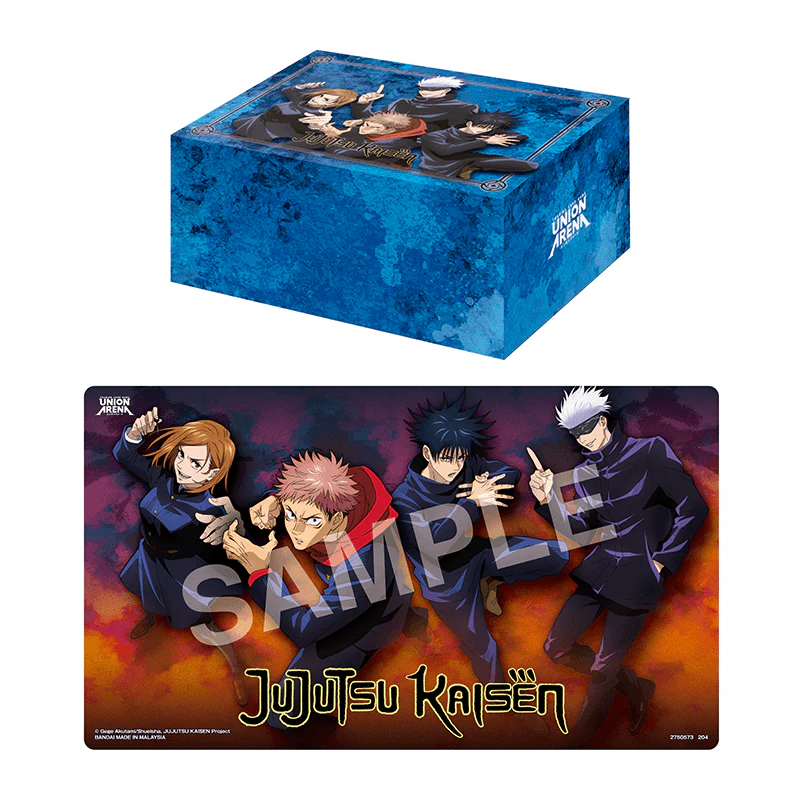 Union Arena Card Game: Playmat and Half Storage Box Set - Jujutsu Kaisen