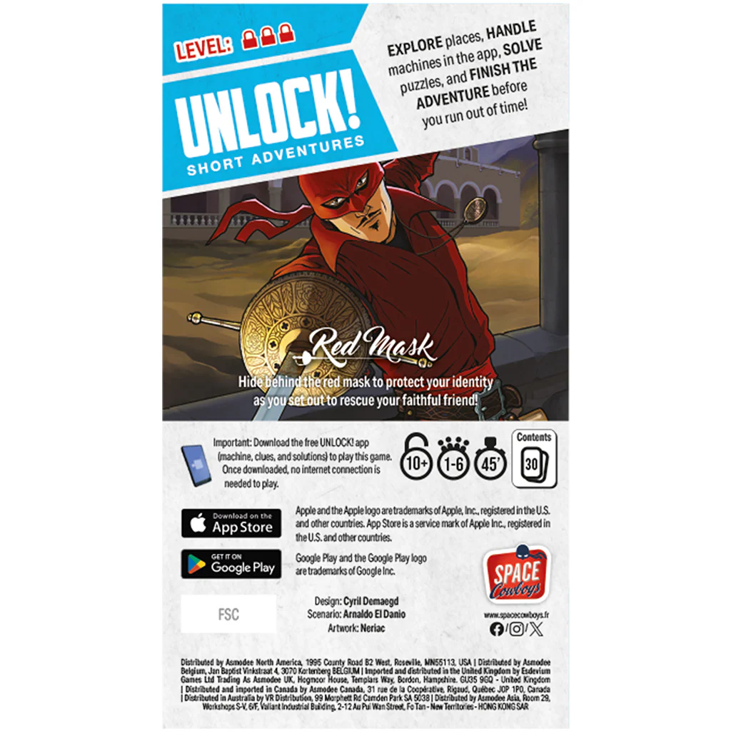 Unlock! - Short Adventures: Red Mask - Image 2