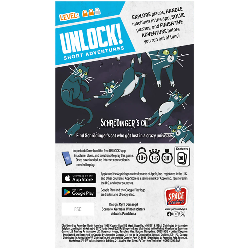 Unlock! - Short Adventures: Schrödinger's cat - Image 2