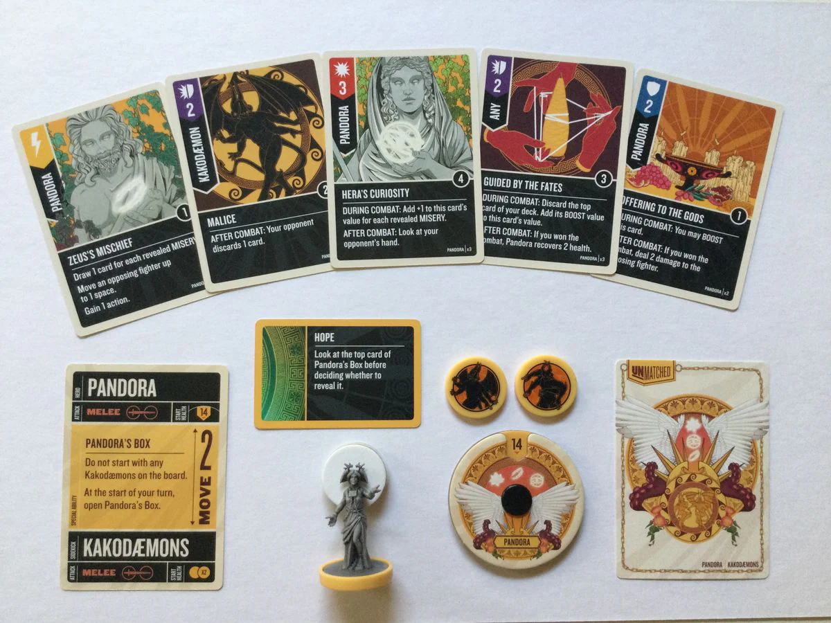 Unmatched: Battle of Legends, Vol. 3 - Pandora, Loki, Blackbeard, Chupacabra - Image 10