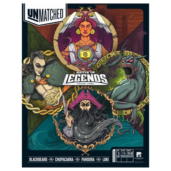 Unmatched: Battle of Legends, Vol. 3 - Pandora, Loki, Blackbeard, Chupacabra - Image 11