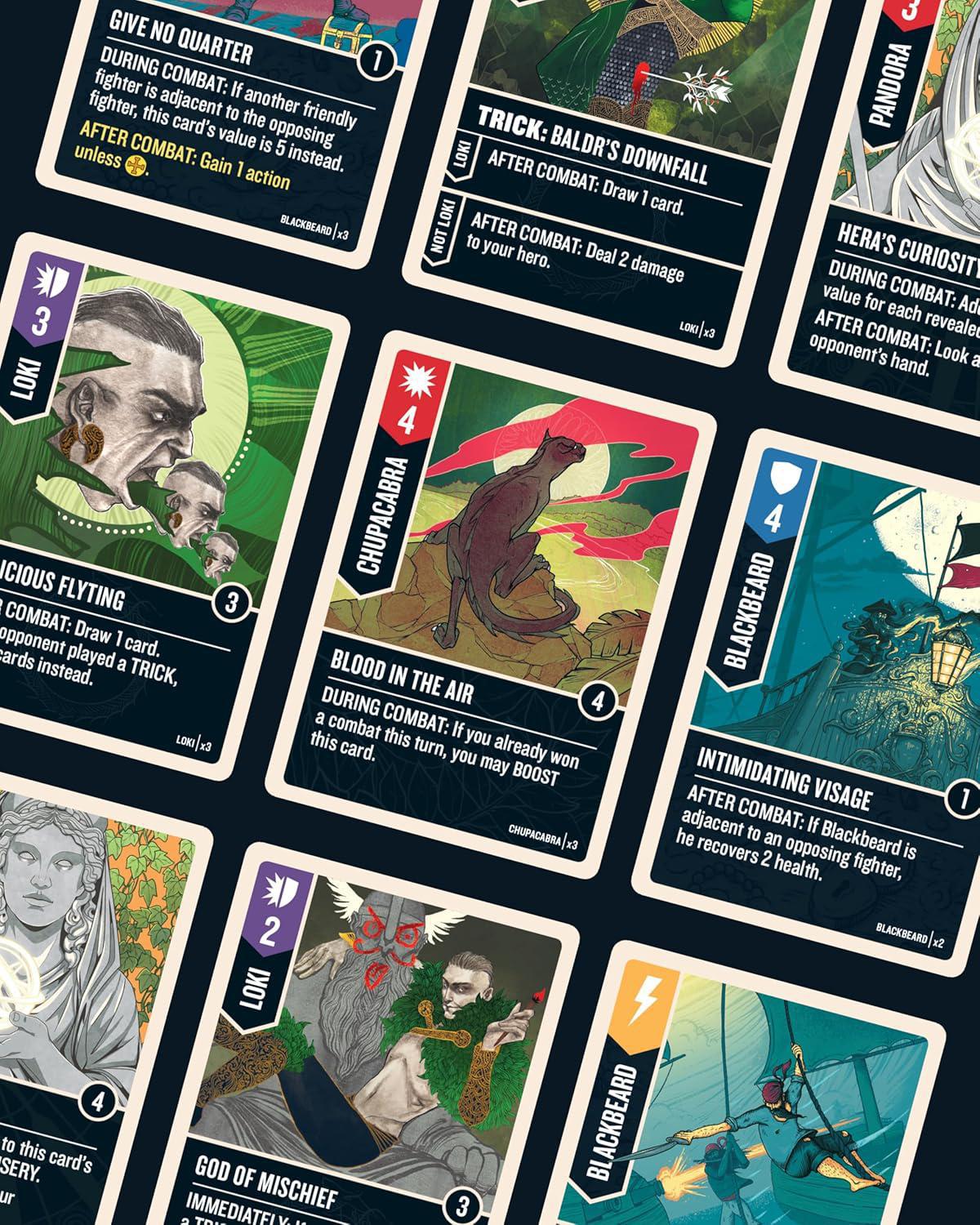 Unmatched: Battle of Legends, Vol. 3 - Pandora, Loki, Blackbeard, Chupacabra - Image 5