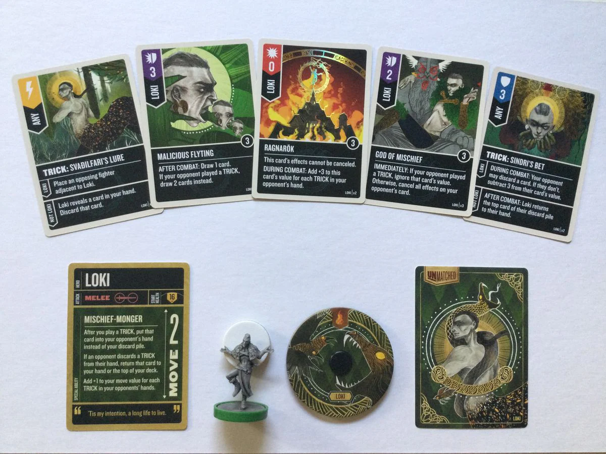 Unmatched: Battle of Legends, Vol. 3 - Pandora, Loki, Blackbeard, Chupacabra - Image 9