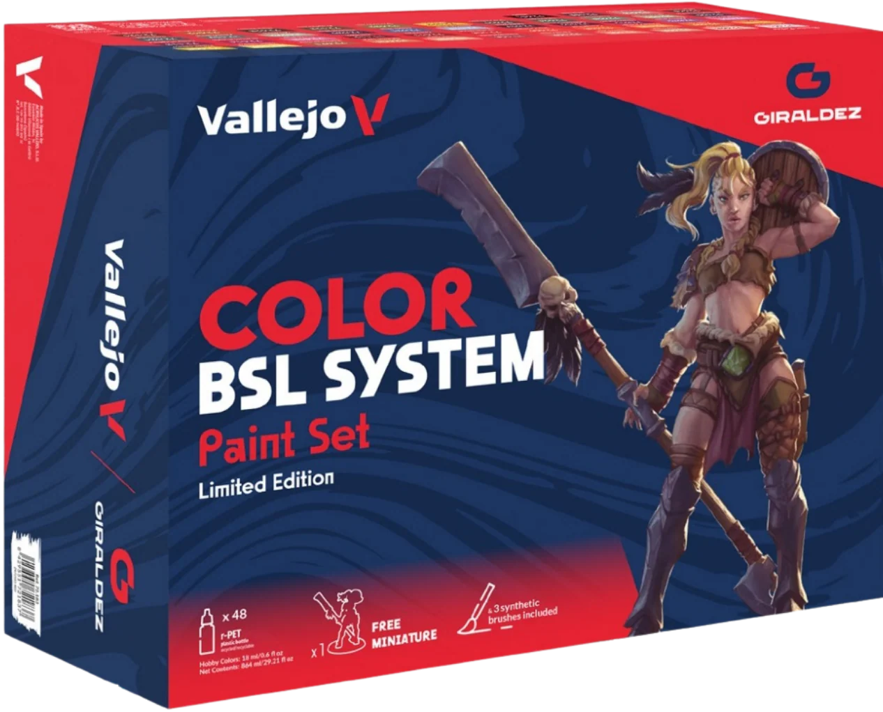 Vallejo: Game Color - Color BSL (Base - Shadow - Light) System - Paint Set