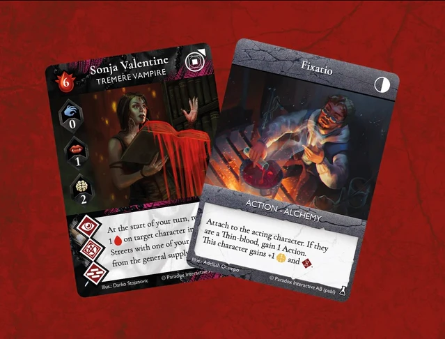 Vampire The Masquerade Rivals ECG: Blood & Alchemy Expansion - Image 2