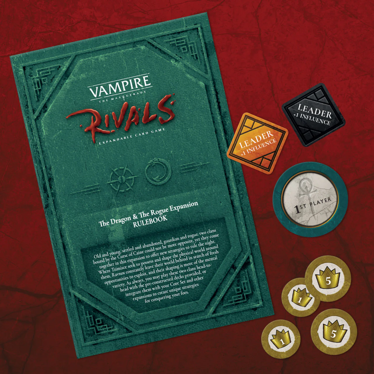 Vampire The Masquerade Rivals ECG: The Dragon & The Rogue Expansion - Image 3