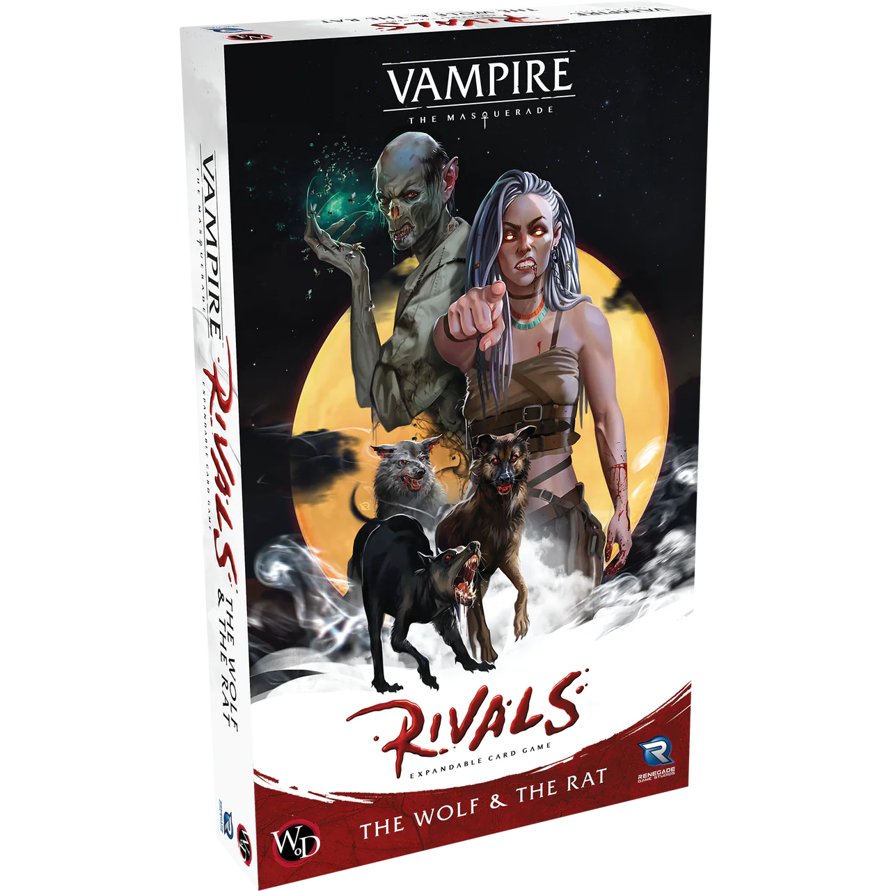 Vampire The Masquerade Rivals ECG: The Wolf & The Rat Expansion