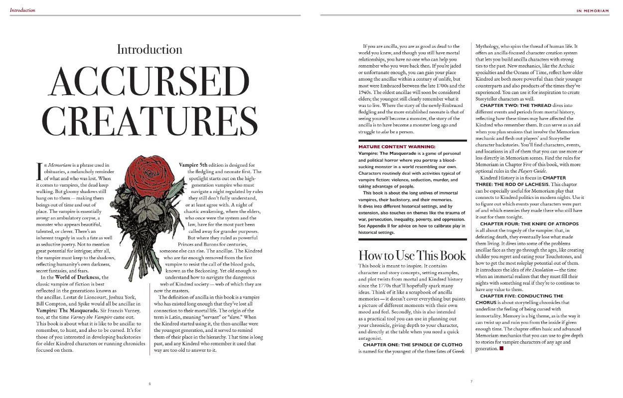 Vampire The Masquerade RPG: In Memoriam Sourcebook - Image 3
