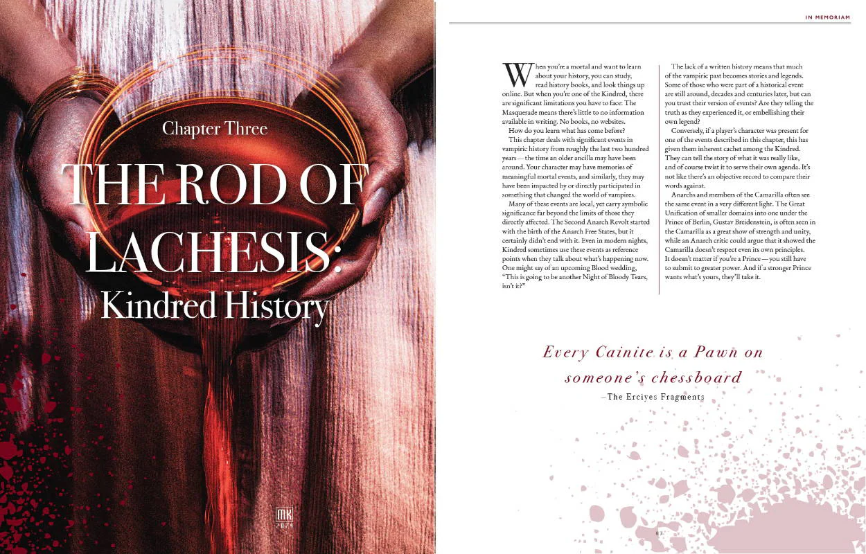 Vampire The Masquerade RPG: In Memoriam Sourcebook - Image 8