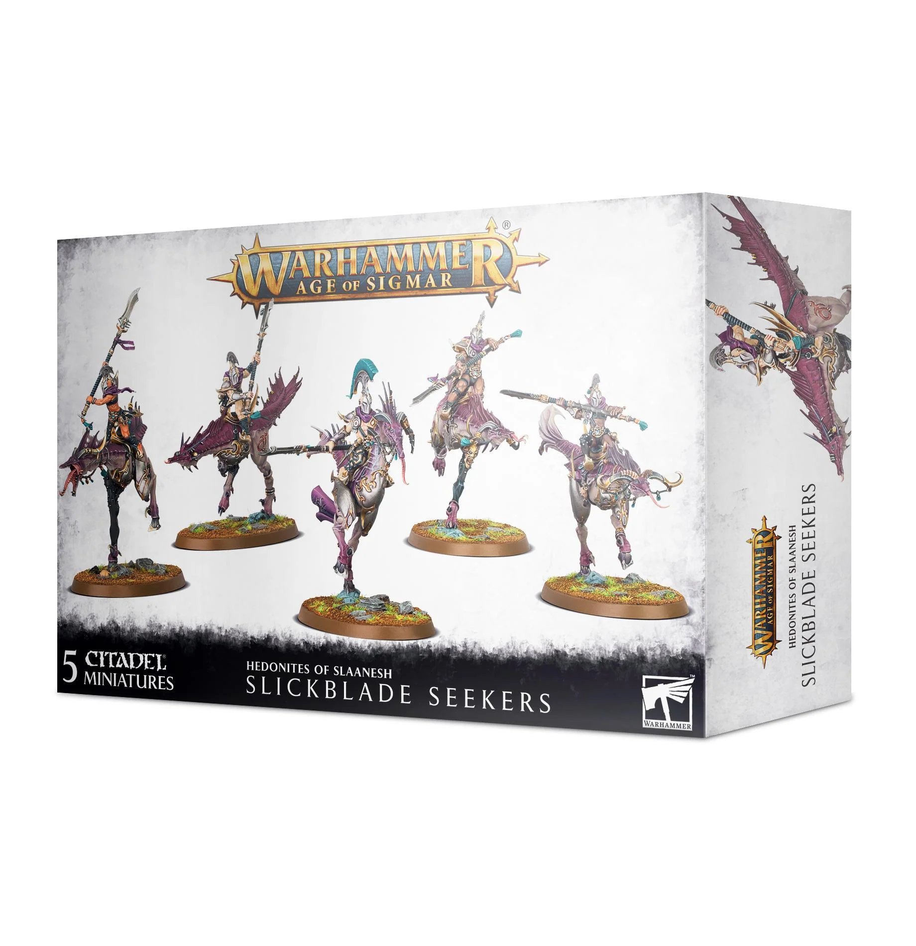 Games Workshop: Age of Sigmar - Hedonites of Slaanesh - Slickblade Seekers (83-86)