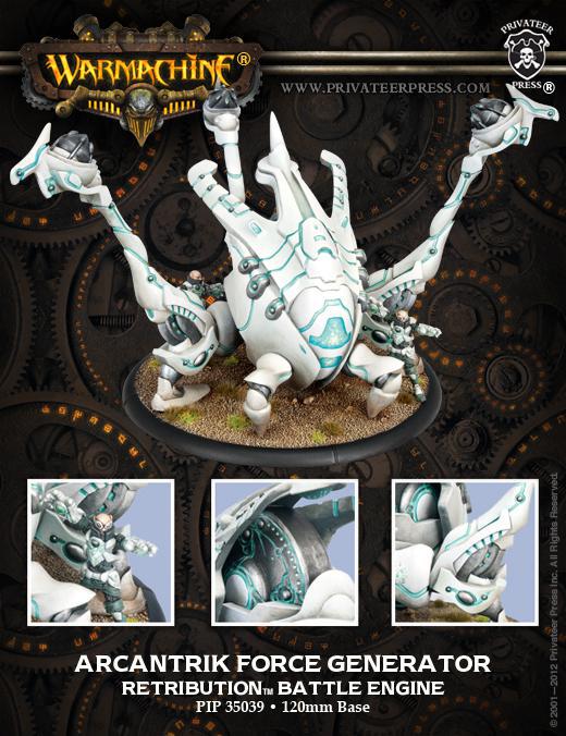 Warmachine: Retribution - Arcantrik For Gen (Resin)