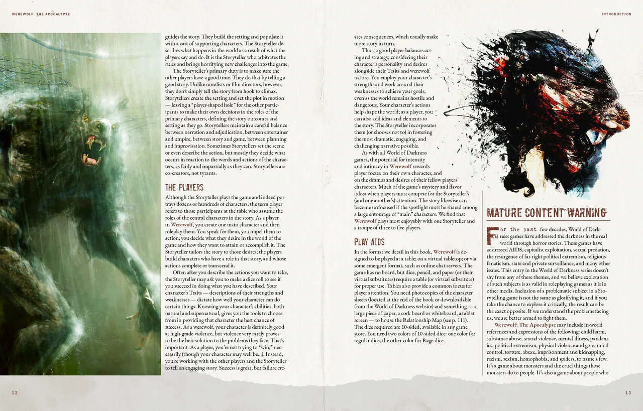 Werewolf The Apocalypse RPG: Core Rulebook 5E - Image 4