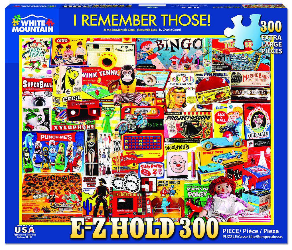 White Mountain Puzzles: I Remember Those! - 1000 Piece Puzzle