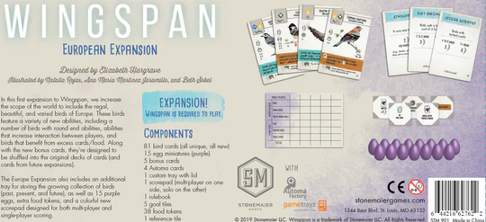 Wingspan: European Expansion - Image 3