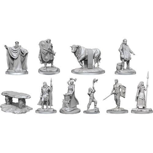 WizKids Deep Cuts Miniatures: Brigante Celts - Unpainted