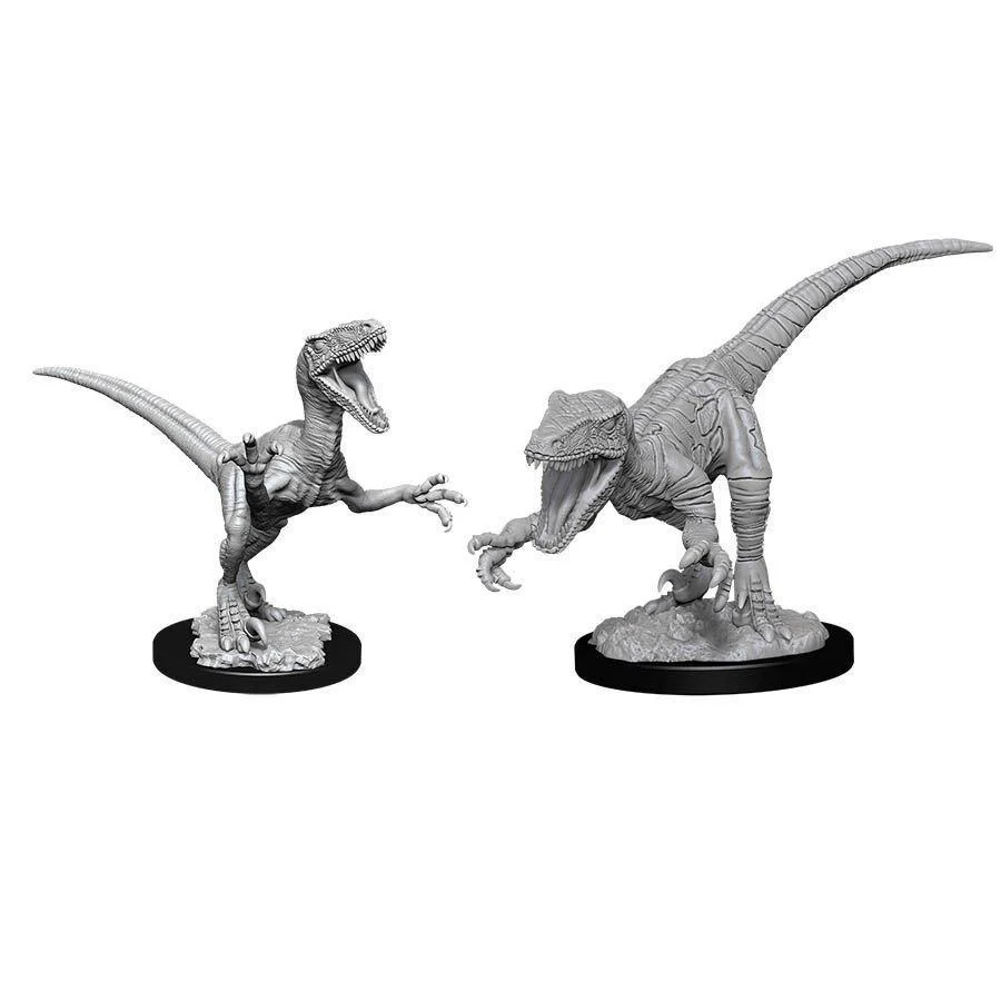 WizKids Deep Cuts Miniatures: Raptors - Unpainted