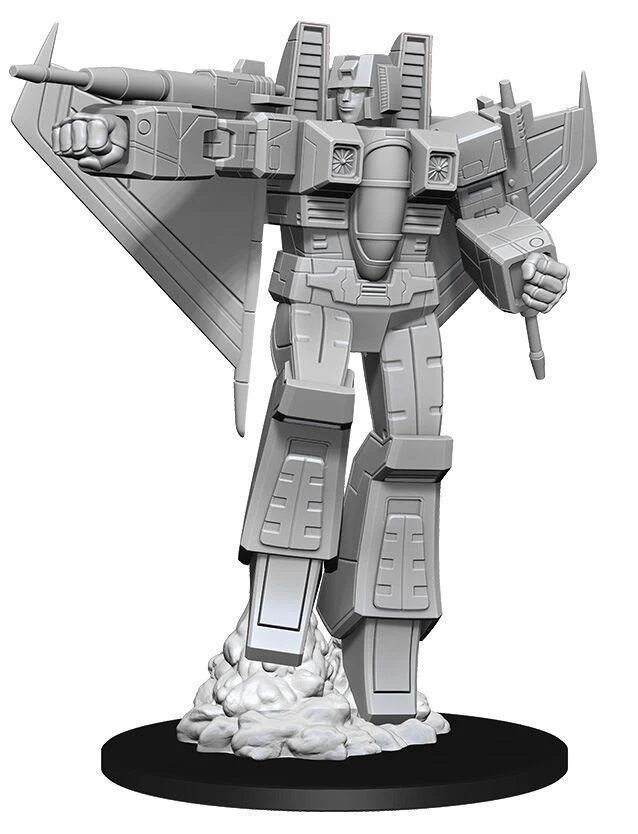 WizKids Deep Cuts Miniatures: Transformers - Starscream - Unpainted
