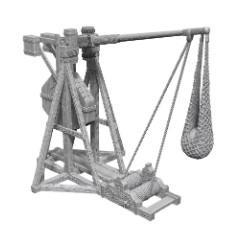 WizKids Deep Cuts Miniatures: Trebuchet - Unpainted