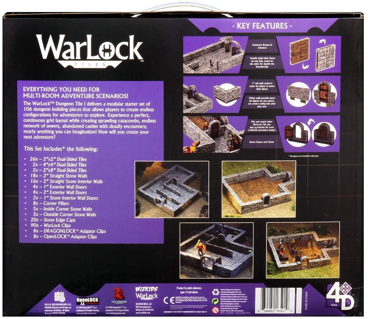 WizKids Warlock Tiles: Dungeon Tiles I - Image 2