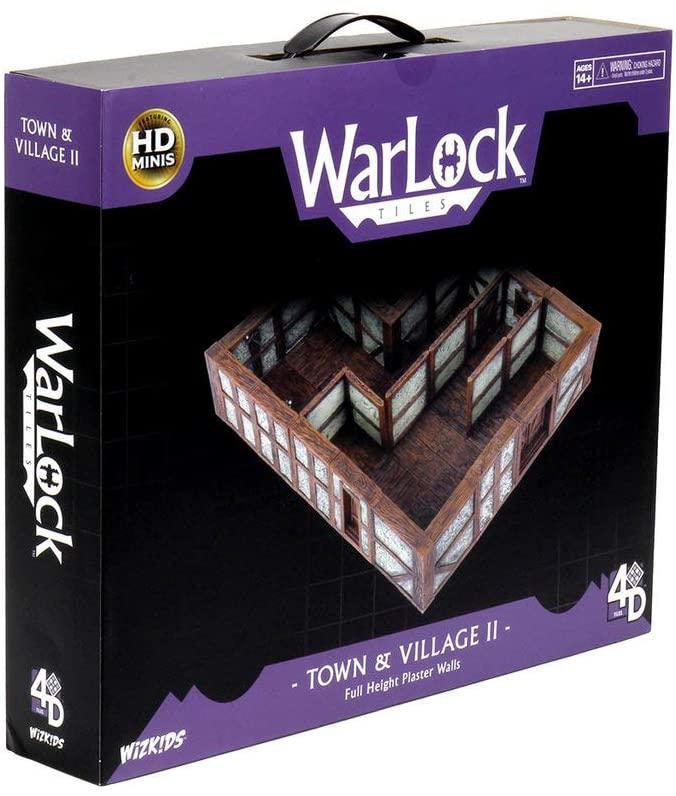 WizKids: WarLock Tiles II - Full Height Plaster Walls