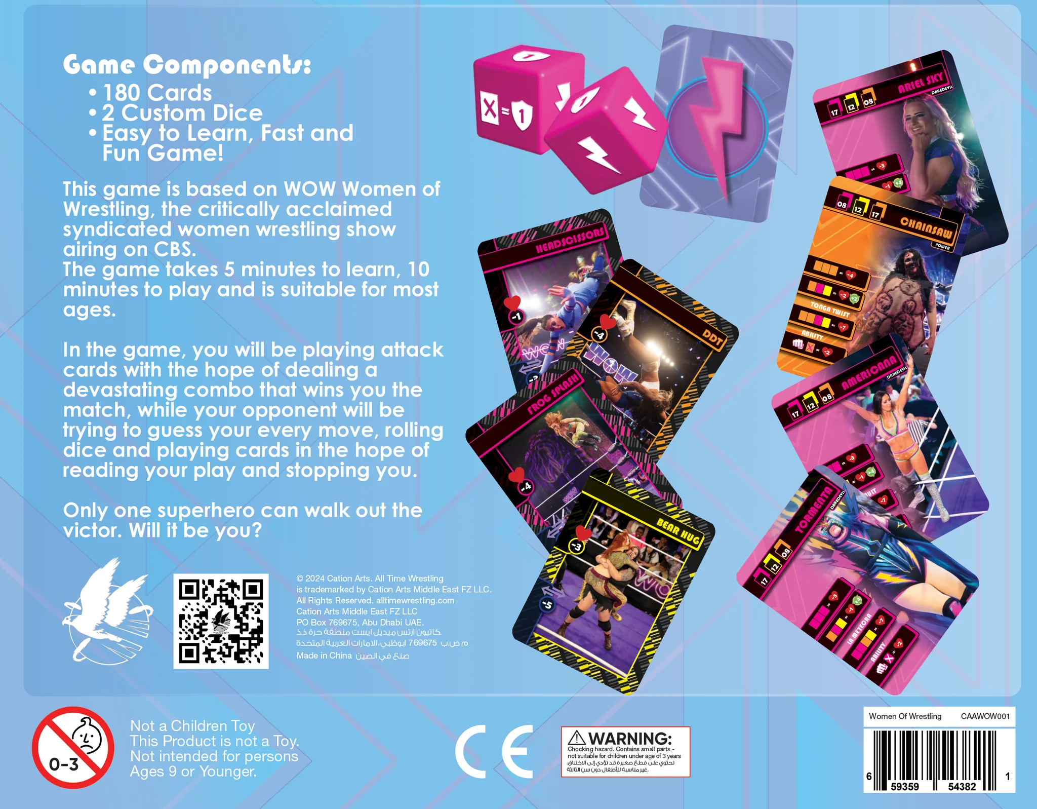 Women of Wrestling: The Card Game - Image 2