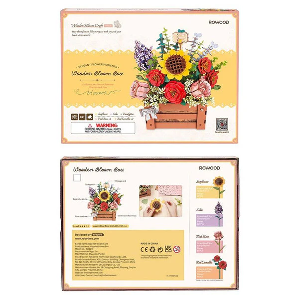 Wooden Flower Box - Image 2