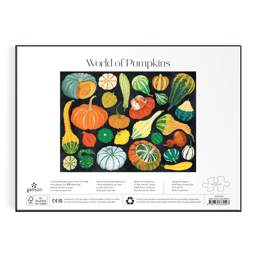 World of Pumpkins 1000 Piece Puzzle - Image 6