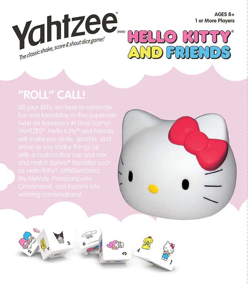 Yahtzee: Hello Kitty and Friends - Image 3