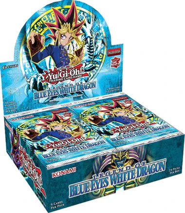 Yu-Gi-Oh CCG: 25th Anniversary - Blue Eyes White Dragon Booster Box (24CT)