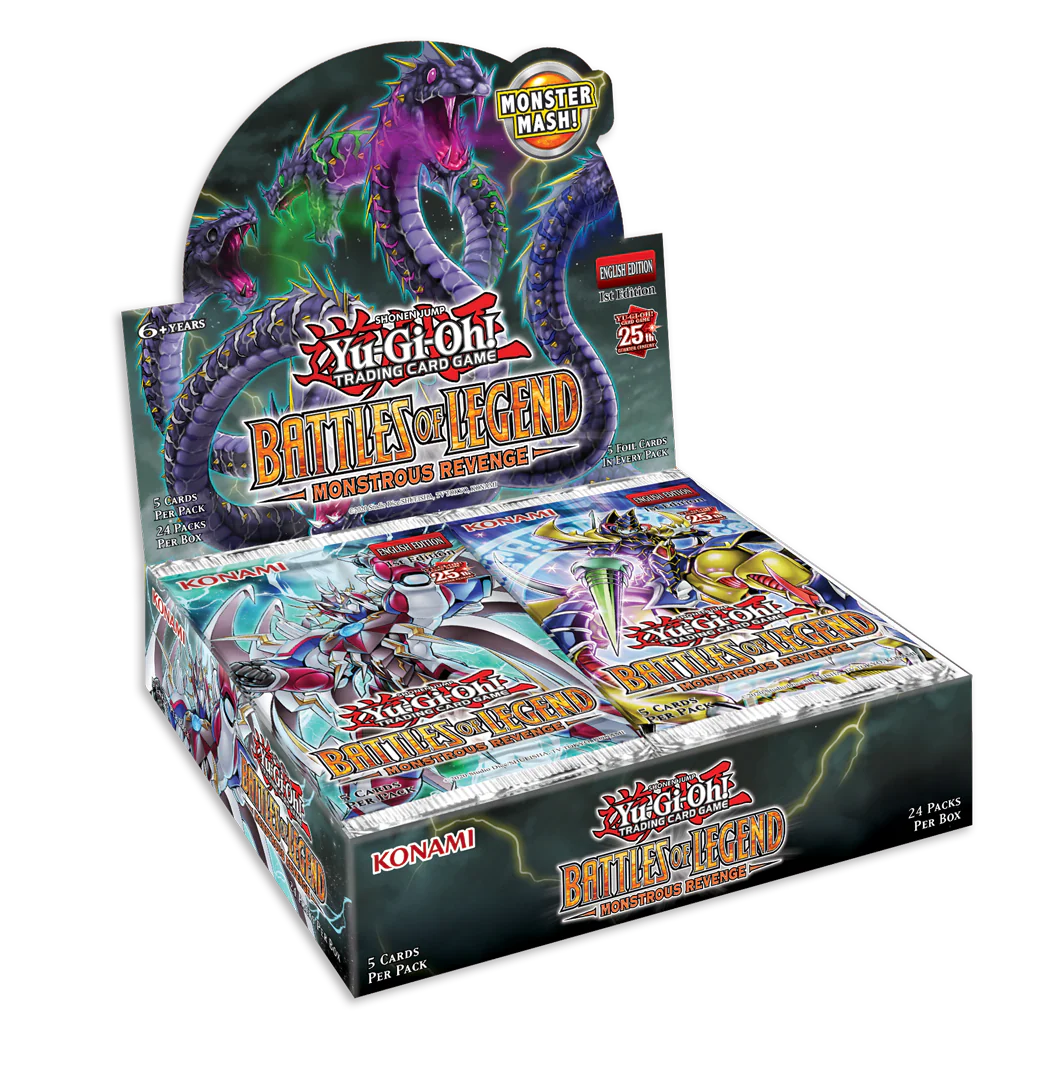 Yugioh: Battles of Legend - Monstrous Revenge - Booster Box