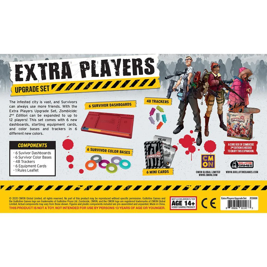 Zombicide: Extra Players Upgrade Set - Image 2